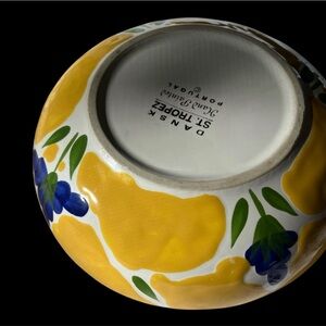 Dansk St Tropez Hand-Painted Bowl 8”